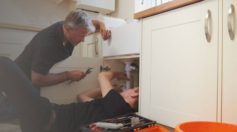 Professional burst pipe repair services in Graham, TX